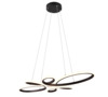 Rippvalgusti Trio Fly, 32W, 3000K, 3900lm, must, 83 x 45,5 x 150 cm