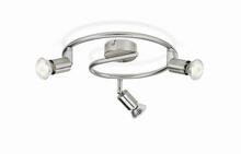 Laevalgusti Philips Limbali, 3xGU10, 50W, nikkel, 32 x 13 cm