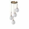 Rippvalgusti Opviq Morino, 4xE27, 60W, valge