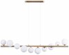 Rippvalgusti Azzardo Sybilla AZ4407, G9, 10x25W
