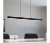 Rippvalgusti Eglo Simolaris-Z, 99603, LED, 35W, RGBW, Zigbee, Bluetooth, must, pikkus 122 cm