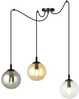 Rippvalgusti Emibig Gigi 3, E14, Black/Mix