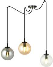 Rippvalgusti Emibig Gigi 3, E14, Black/Mix