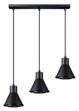 Rippvalgusti Sollux Taleja 3, 60 W, ES111, must