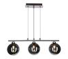 Rippvalgusti Candellux Lighting Somuel, 33-44242, 3xG9, 60W, suitsumust