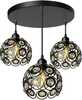 Rippvalgusti Toolight APP209-3CPR, E27, 3x60W, kristall