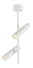 Rippvalgusti Candellux TUBA, 2xLED, 10W, 230V, valge
