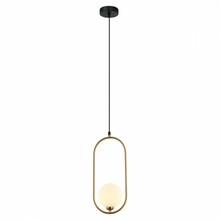 Ripplamp Italux Lupus PND-3965-1-BRO, 1xG9, 25W, must/pronks