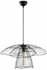 Rippvalgusti Opviq Tel 6504, 40 W, E27, must, rauast korpus