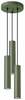 Ripplamp Sollux Lagos SL.1487, 3xGU10, 10W, 230V, oliivroheline