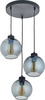Rippvalgusti TK Lighting Cubus, 2819, 3xE27, 60W, grafiit
