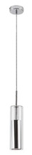 Ripplamp Rabalux Kalevi 72046, 1xGU10, 50W, läbipaistev/kroom