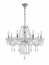 Rippvalgusti Light Prestige Cristallo 8, 60 W, E14