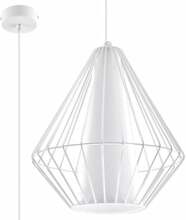 Rippvalgusti Sollux Demi, 1xE27, 60W, valge