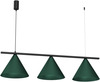 Rippvalgusti Milagro Capital MLP1530, 3xGX53, 15W, 230V, roheline
