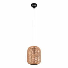 Rippvalgusti Trio Runa 303000132, E27, 40W, helepruun, ø 25 cm