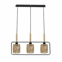 Rippvalgusti Candellux Lighting Crown, 33-26781, 3x40 W, E27, must/beež
