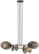 Rippvalgusti Emibig Playa 4, 60 W, E27, must