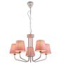Rippvalgusti Candellux York, 5550205094, 60 W, E14, roosa