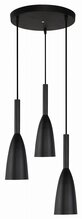 Rippvalgusti Light Prestige Solin, LP-181/3P BK, 60 W, E27, must