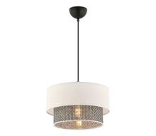 Rippvalgusti Opviq Echo, 1xE27, 60W, kreem/hall