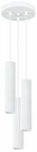 Rippvalgusti Sollux Karbon SL.1538, 3xGU10, 30W, 230V, valge