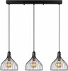 Rippvalgusti Opviq Cafu, CAFU-11565-1, 120 W, E27, must antiikne