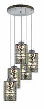 Rippvalgusti Candellux Nocturno 3D 5, 40 W, E27