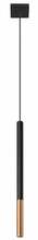 Rippvalgusti Sollux Mozaica 1, 1xG9, 12W, must/vask