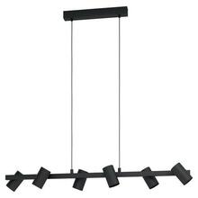 Rippvalgusti Eglo Gatuela, 99464, 6xE14, 25W, must, 116 x h110 cm
