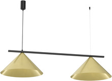 Rippvalgusti Milagro Capital, 2xGX53, 15W, 230V, kuldne