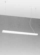 Rippvalgusti Sollux Pinne 117, 28 W, LED, 4000 K, valge