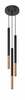 Rippvalgusti Sollux Mozaica 3P, 3xG9, 12W, must/vask