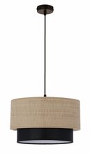 Rippvalgusti Candellux Lighting Ritana 25, 31-21700, 60 W, E27, beež/must varjund