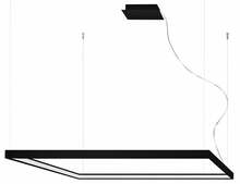 Ripplamp Sollux Nelya L, 70 W, 3000 K, must