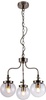 Rippvalgusti Candellux Ballet, 5533-70869, 3xE27, 40 W, matt kroom