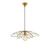 Ripplamp Opviq Tel, 6502, 1xE27, 40W, kuldne