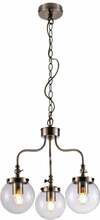 Rippvalgusti Candellux Ballet, 5533-70869, 3xE27, 40 W, matt kroom