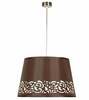 Rippvalgusti Candellux Kaszmir, 60 W, E27, pruun