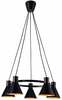 Rippvalgusti Candellux More, 35-71163, 5xE27, 5x40W, must matt