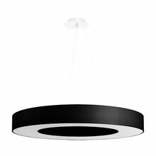 Laelamp Sollux Saturno Slim 70, 60 W, E27, must