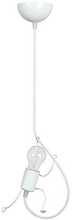 Rippvalgusti Emibig Bobi 1, 15 W, E27, valge