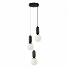 Rippvalgusti Italux ALDEVA, PND-02340-3S-BK, 3xE27, 40W, must