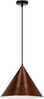 Rippvalgusti Candellux Dunca, 40 W, E27, must, 32 cm