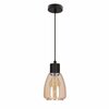 Rippvalgusti Candellux Moldo, 1xE27, 40W, must/suitsuliiv, ø 12 cm