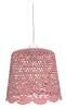 Ripplamp Candellux Nonna, 1x60W, E27, roosa