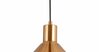 Ripplamp G.LUX GT-650-1S ELA, 1xE27, must/messing, 20 x 120 cm