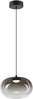 Rippvalgusti Milagro Vaso 4W LED, 230V, 18 cm, must/suitsuhall