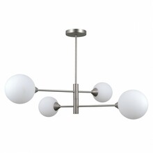 Rippvalgusti Italux Evora PND-55342-4-SN, 4xG9, 5W, nikkel