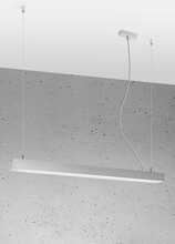 Rippvalgusti Sollux Pinne 90, 24 W, LED, 3000 K, hall